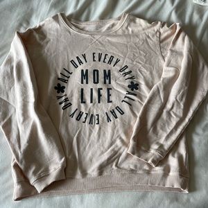 Karrie Locher Mom Life Crewneck Sweatshirt